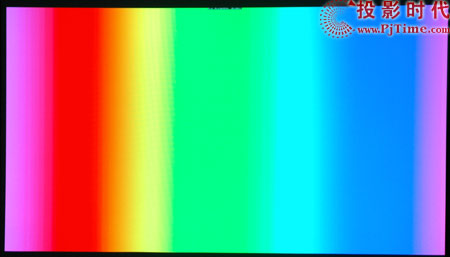 點擊放大,奧圖碼(OPTOMA)HD72投影機的灰階