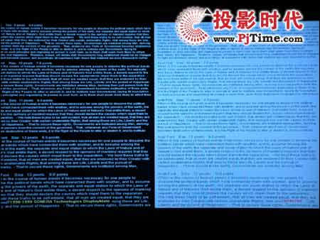點擊放大,LC32CT36AC文字、線條和噪點測試