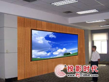 海視寬屏應(yīng)用于潮洲電信大屏幕項目