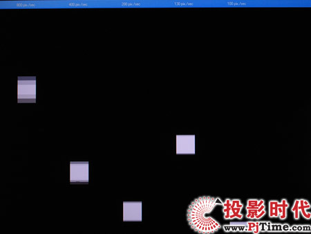 TCL L42E9FR液晶電視機反應時間和抗噪能力測試