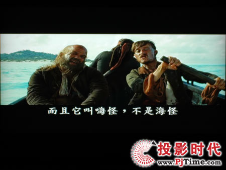 點擊放大,TCL液晶電視DTL42E9FQ影碟DVD效果