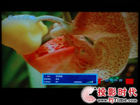 點(diǎn)擊放大,TCL液晶電視DTL42E9FQ模擬電視效果