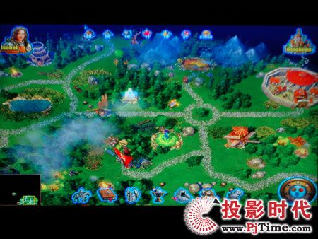 點(diǎn)擊放大,TCL液晶電視DTL42E9FQ電腦3d游戲效果