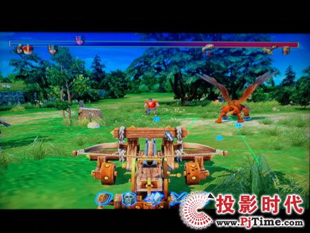 點(diǎn)擊放大,TCL液晶電視DTL42E9FQ電腦3d游戲效果