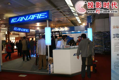 CANARE佳耐美電氣公司展臺(tái)