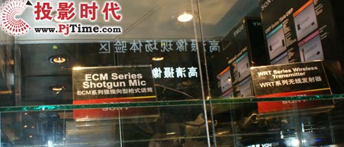 索尼ECM系列強(qiáng)指向型槍式話筒、WRT系列無線發(fā)射器