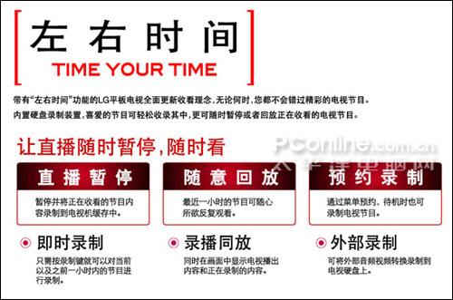 左右時間功能 明白看參數(shù)品牌平板電視技術(shù)功能介紹(9)