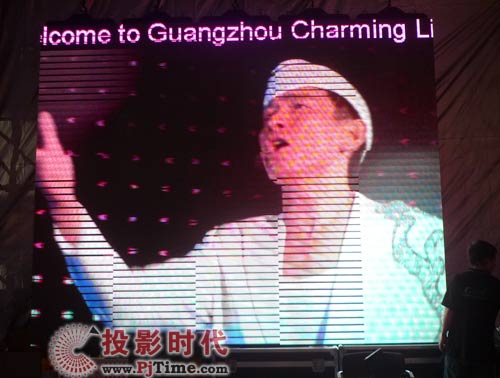 科之美高清LED電子屏亮相北京音響展