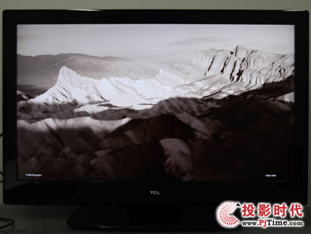TCL L46P10FBE藍光互聯(lián)網(wǎng)電視:灰階對比度測試