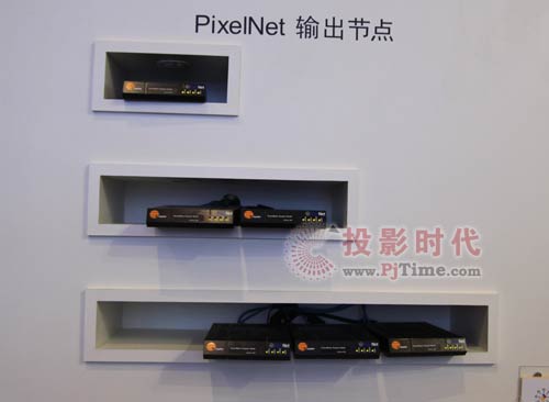 Jupiter杰顯通PixeINet顯示墻控制器閃亮InfoComm2009