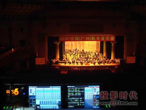 MIDAS PRO6調(diào)音臺(tái)助2010中國(guó)(廣州)新年音樂會(huì)獲得巨大成功