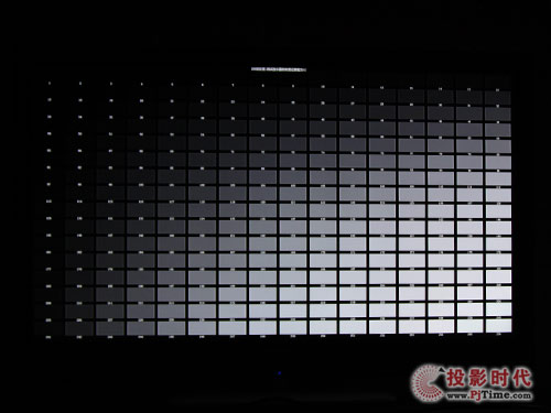 創(chuàng)維42LED10液晶電視:灰階對比度測試
