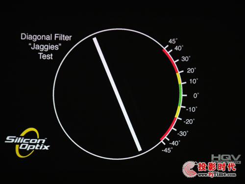 三菱HC77-10S家用投影抗鋸齒性能