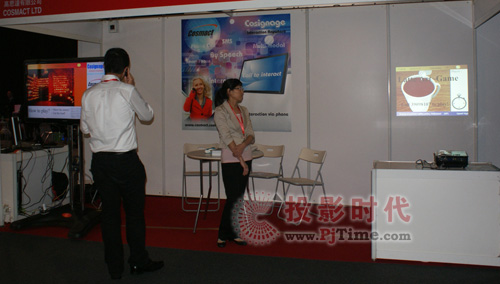 COSMACT展出Cosignage手機互動型數字標牌
