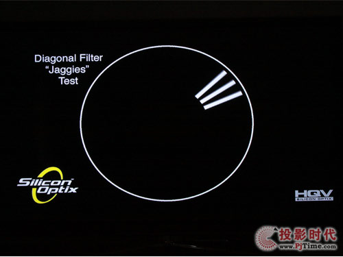 長(zhǎng)虹3DTV55880i液晶電視_文字鋸齒噪點(diǎn)測(cè)試