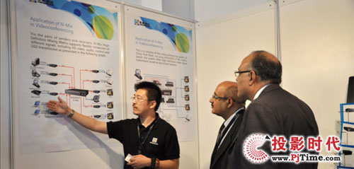 凱新創(chuàng)達(dá)高清矩陣亮相2011 InfoComm MEA