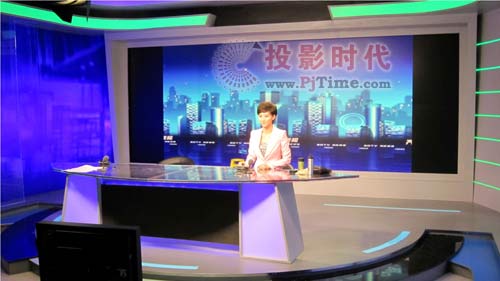 山東衛(wèi)視新聞直播配備巴可先進(jìn)演播大屏