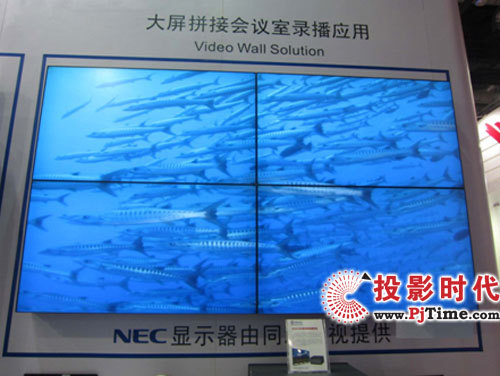 NEC���I(y��)����Һ���@ʾ������2012 Infocomm չ