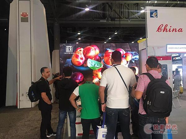 美國NAB展 創(chuàng)思特第二代小間距魅力全開