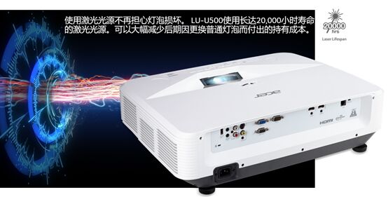 AcerͶӰCMvݴ(sh)(j)LU-U500ҕ(sh)(j)չF(xin)