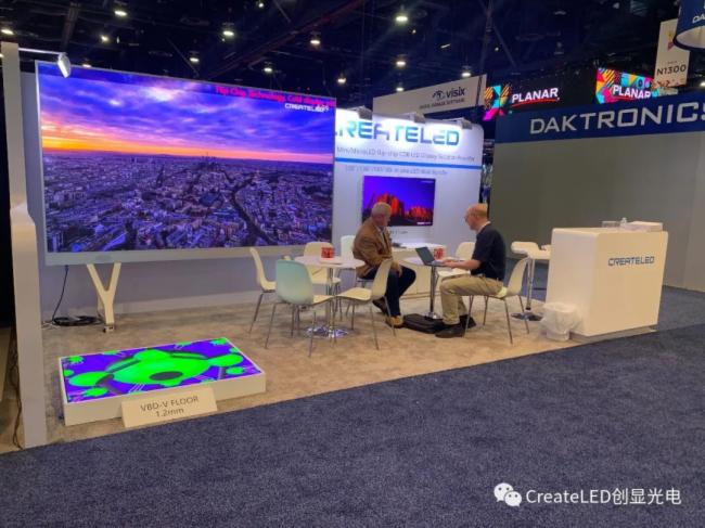 (chung)@MiniLED@ǻһwCQWҫ2022InfoComm չ