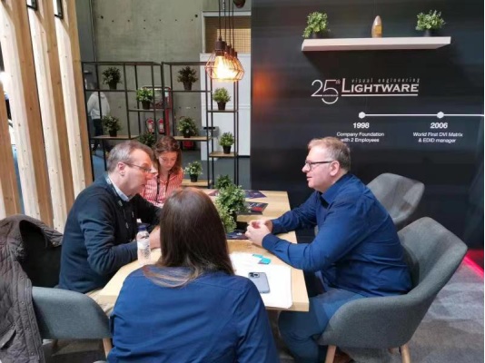 Lightware震撼亮相ISE 2023展會