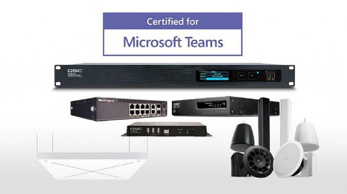 Q-SYS + TCC 2 Microsoft Teams Rooms ṩgl֧