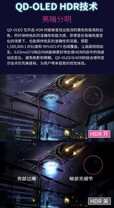 顏值爆表色彩驚艷性能出色 優(yōu)派推出OLED自發(fā)光顯示器XG273B-2K-OLED