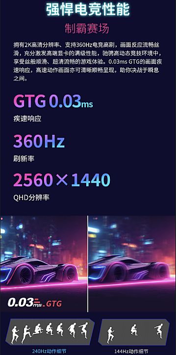顏值爆表色彩驚艷性能出色 優(yōu)派推出OLED自發(fā)光顯示器XG273B-2K-OLED