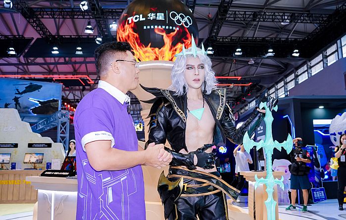 ChinaJoy2025حTCLAǡ桱MA늸@ʾa(chn)I(y)l(f)չµLO